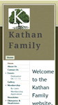 Mobile Screenshot of kathanfamily.com