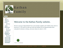 Tablet Screenshot of kathanfamily.com